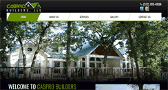 Desktop Screenshot of casprobuilders.com